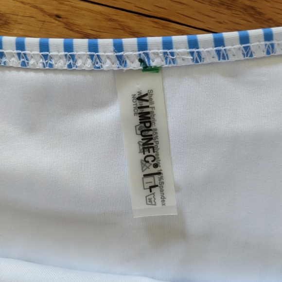 NWT VIMPUNEC Striped Ruffle Bikini - Picture 5 of 10